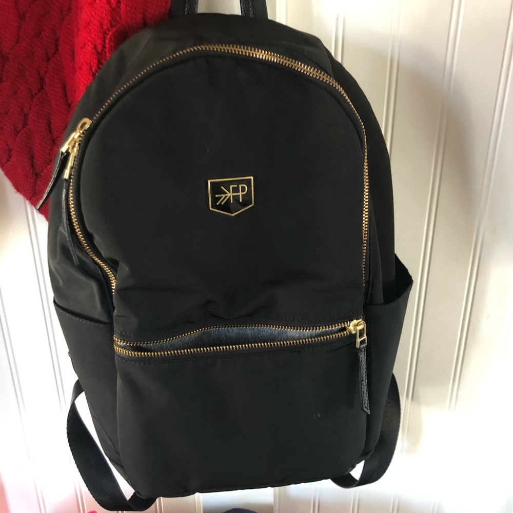 EXCELLENT condition black Freshly Picked backpack.